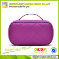 high quality polyester cosmetic bag quilting seam cosmetic bag